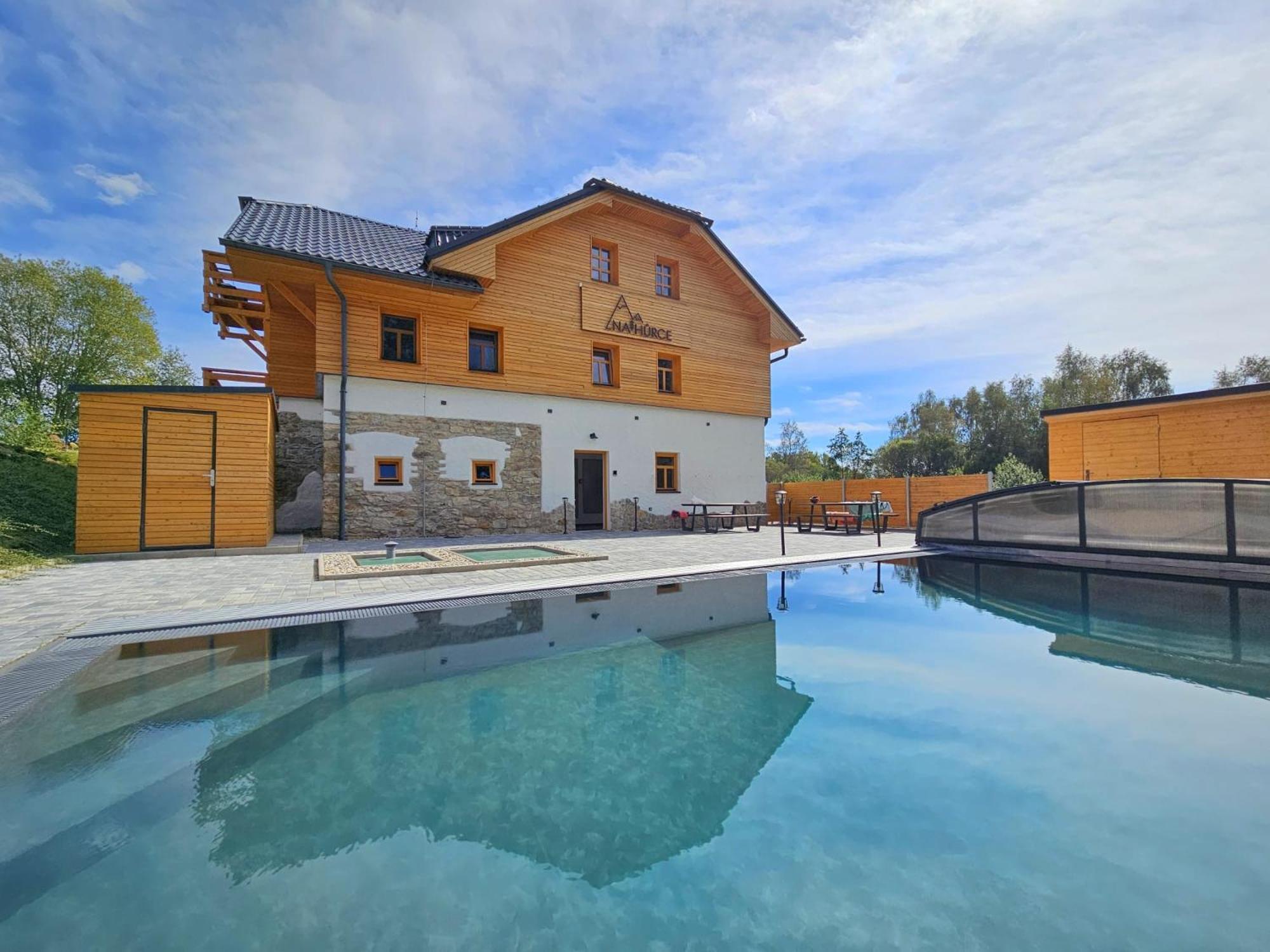 Apartman Na Hurce Horní Planá Exterior foto